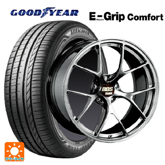 245/40R20 99W XL グッドイヤー エフィシェントグリップ コンフォート BBS RI-D DB 20-9.5J 国産車用 サマータイヤホイール4本セット|タイヤホイール専門店コニシタイヤ