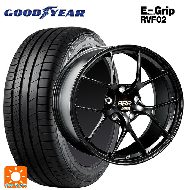 トヨタ アルファード(30系)用 245/40R20 99W XL グッドイヤー エフィシェントグリップ RVF02 BBS RI-D MB 新品サマータイヤホイール 4本セット
