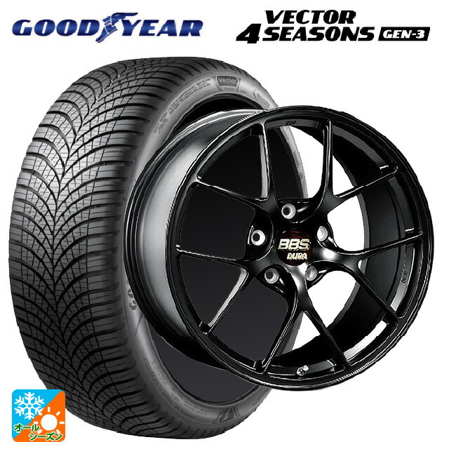 255/45R20 105W XL グッドイヤー ベクター4シーズンズ ジェン3 # BBS RI-D MB 20-9.5J 国産車用 オールシーズンタイヤホイール4本セット｜タイヤホイール専門店コニシタイヤ