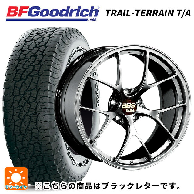 2023年製 235/55R19 105H XL BFグッドリッチ トレイルテレーン T/A ブラックレター 正規品 BBS RI-D DB 19-8.5J 国産車用 サマータイヤホイール4本セット