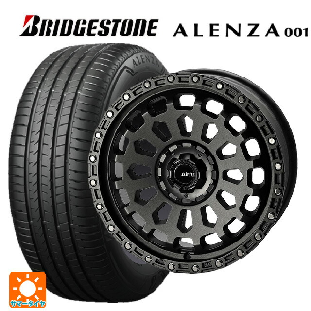 プジョー リフター(K9系)用 215/60R17 96H ブリヂストン アレンザ001 正規品 4×4エンジニアリング エアーG VULCAN MGM 新品サマータイヤホイール 4本セット
