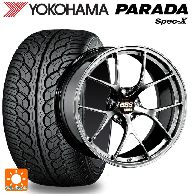 235/55R20 102V ヨコハマ パラダ PA02 BBS RI-D DB 20-9J 国産車用 サマータイヤホイール4本セット