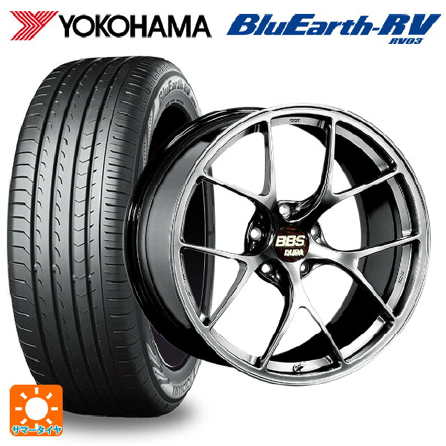 トヨタ アルファード(30系)用 245/40R20 99W XL ヨコハマ ブルーアース RV03 # BBS RI-D DB 新品サマータイヤホイール 4本セット 488,812円