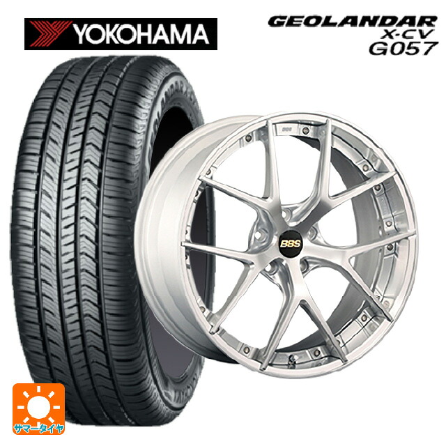 トヨタ RAV4(50系)用 245/45R20 103W XL ヨコハマ ジオランダー X-CV G057 正規品 BBS RI-S DS-SLD 新品サマータイヤホイール 4本セット