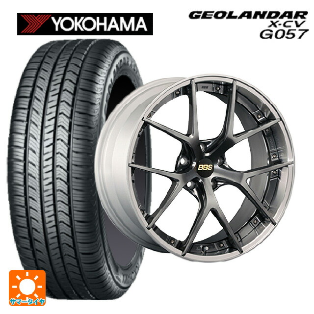 トヨタ RAV4(50系)用 245/45R20 103W XL ヨコハマ ジオランダー X-CV G057 正規品 BBS RI-S DB-SLD 新品サマータイヤホイール 4本セット 426,752円