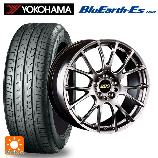 225/35R19 84W ヨコハマ ブルーアースEs ES32 BBS RE-V DB 19-8.5J 国産車用 サマータイヤホイール4本セット