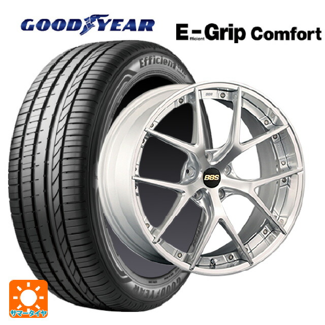245/35R20 95W XL グッドイヤー エフィシェントグリップ コンフォート BBS RI-S DS-SLD 20-9.5J 国産車用 サマータイヤホイール4本セット