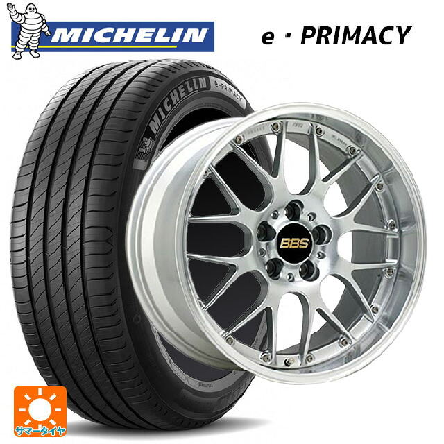 トヨタ ヴェルファイア(30系)用 235/50R18 101Y XL ミシュラン 正規品 Eプライマシー BBS RS-GT DS-SLD 新品サマータイヤホイール 4本セット