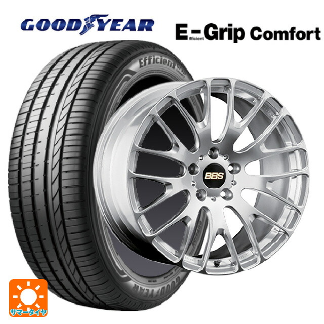 245/35R20 95W XL グッドイヤー エフィシェントグリップ コンフォート BBS RN DS 20-9.5J 国産車用 サマータイヤホイール4本セット｜タイヤホイール専門店コニシタイヤ