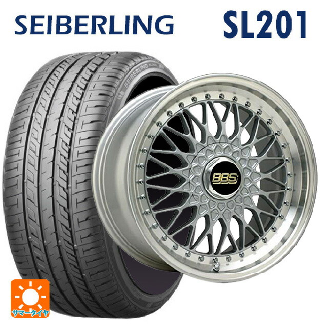 245/35R20 95W XL セイバーリング セイバーリング SL201(ブリヂストン工場生産) BBS SUPER-RS SL-SLD 20-9J 国産車用 サマータイヤホイール4本セット|タイヤホイール専門店コニシタイヤ