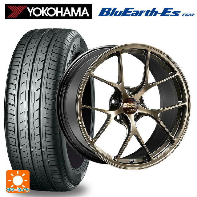 トヨタ ヴェルファイア(30系)用 245/40R19 94W ヨコハマ ブルーアースEs ES32 BBS RI-D DG 新品サマータイヤホイール 4本セット