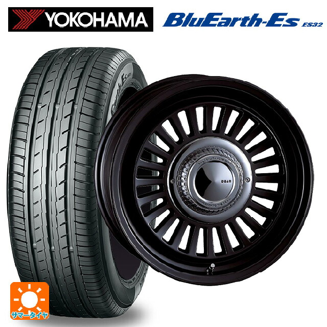 215/65R16 98H ヨコハマ ブルーアースEs ES32 クリムソン ディーン カリフォルニア マットブラック 16-5.5J 国産車用 サマータイヤホイール4本セット