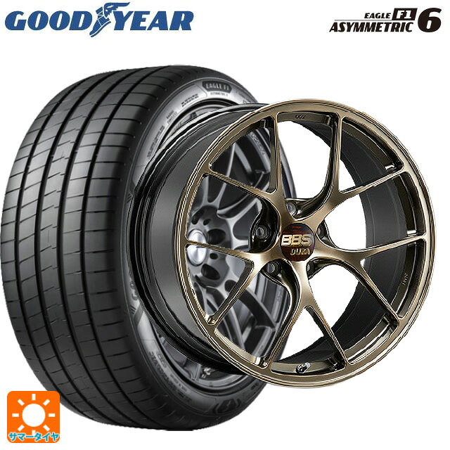 235/55R20 105W XL グッドイヤー イーグル F1 アシメトリック6 BBS RI-D DG 20-9J 国産車用 サマータイヤホイール4本セット