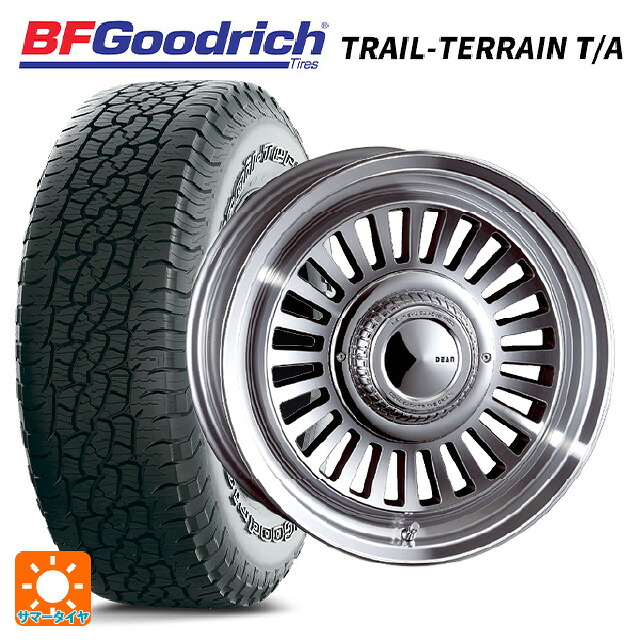 トヨタ ランドクルーザーFJ(240系)用 265/65R17 112T BFグッドリッチ トレイルテレーン T/A ホワイトレター 正規品 クリムソン ディーン カリフォルニア バーニッシュグレー 新品サマータイヤホイール 4本セット|タイヤホイール専門店コニシタイヤ