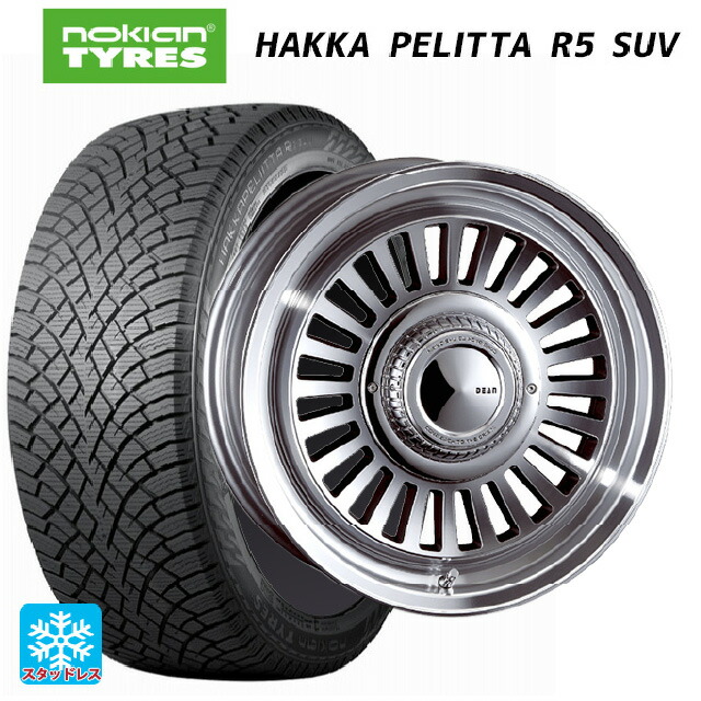 トヨタ ランドクルーザー70(GDJ76W)用 265/70R16 112R ノキアン ハッカペリッタR5 SUV クリムソン ディーン カリフォルニア バーニッシュグレー 新品スタッドレスタイヤホイール 4本セット