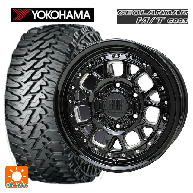 レクサス GX(250系)用 285/65R18 125/122Q ヨコハマ ジオランダー M/T G003 正規品 ホットスタッフ バークレイハードロック ヒューロン GB/M 新品サマータイヤホイール 4本セット