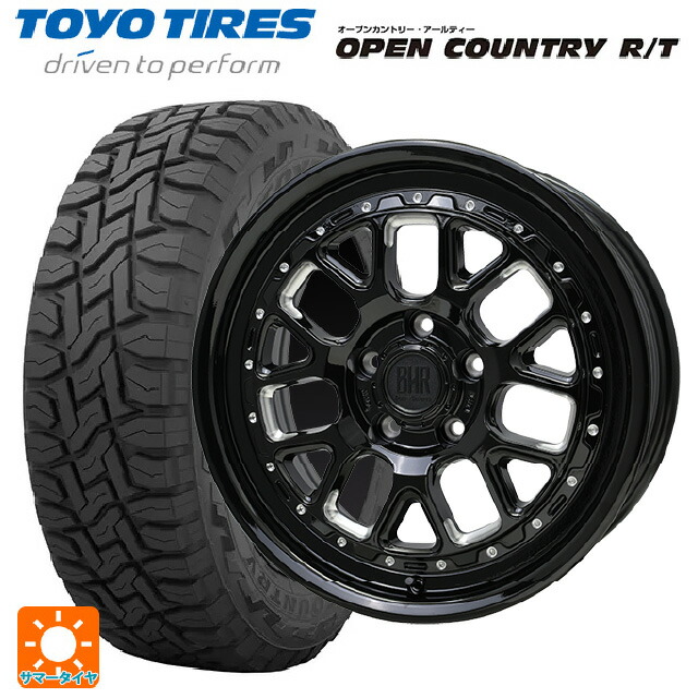 ミツビシ デリカD:5(3DA系)用 215/70R16 100Q トーヨー オープンカントリー RT ブラックレター ホットスタッフ バークレイハードロック ヒューロン GB/M 新品サマータイヤホイール 4本セット