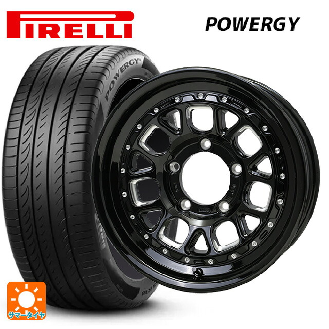 215/65R16 98H ピレリ パワジー 正規品 ホットスタッフ バークレイハードロック ヒューロン GB/M 16-6J 国産車用 サマータイヤホイール4本セット|タイヤホイール専門店コニシタイヤ