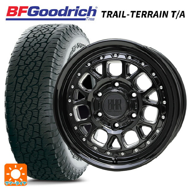 レクサス GX(250系)用 265/65R18 114T BFグッドリッチ トレイルテレーン T/A ホワイトレター 正規品 ホットスタッフ バークレイハードロック ヒューロン GB/M 新品サマータイヤホイール 4本セット 173,440円
