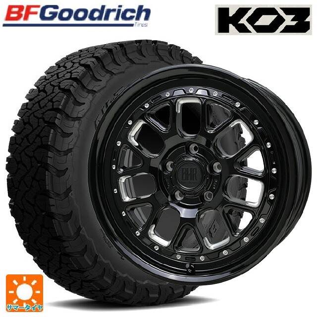 トヨタ RAV4(50系)用 225/65R17 107/103S BFグッドリッチ オールテレーン TA KO3 ブラックレター 正規品 ホットスタッフ バークレイハードロック ヒューロン GB/M 新品サマータイヤホイール 4本セット