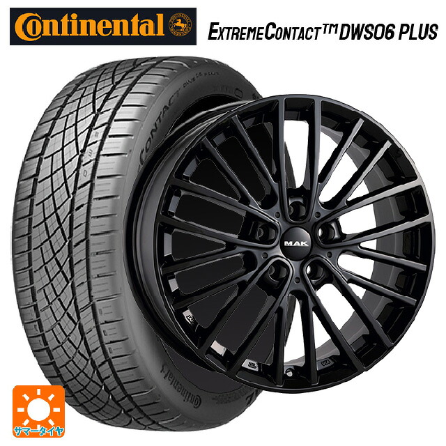 ミニ エースマン(J05)用 225/40R18 92Y XL コンチネンタル エクストリームコンタクト DWS06プラス 正規品 # 阿部商会 マック チェルシー グロスブラック 新品サマータイヤホイール 4本セット 113,535円