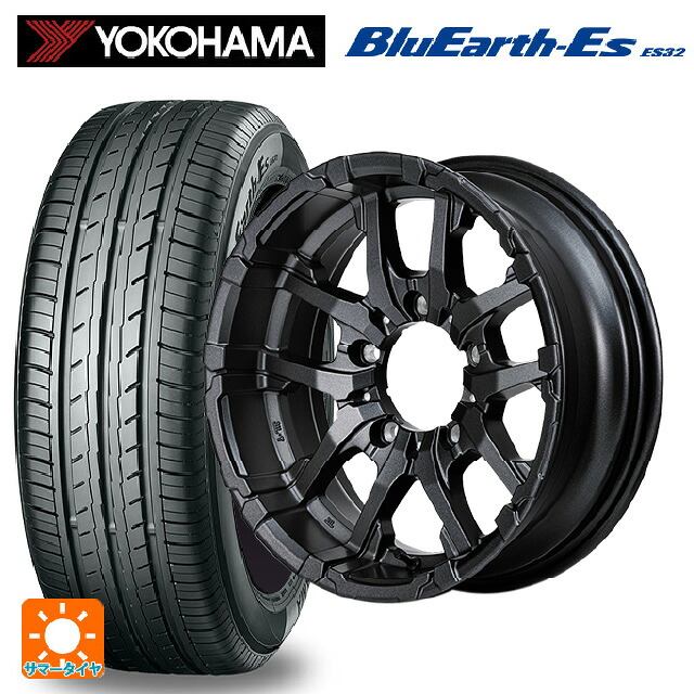 215/65R16 98H ヨコハマ ブルーアースEs ES32 エムアイディー ナイトロパワー M26 クロスファング バレルブラック/ドリルド 16-6J 国産車用 サマータイヤホイール4本セット｜タイヤホイール専門店コニシタイヤ