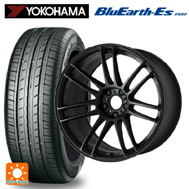 ホンダ ヴェゼル(RV系)用 215/55R17 94V ヨコハマ ブルーアースEs ES32 # ワーク エモーション ZR7 MBL 新品サマータイヤホイール 4本セット｜タイヤホイール専門店コニシタイヤ