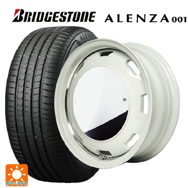 215/65R16 98H ブリヂストン アレンザ001 正規品 エムアイディー ガルシア シスコムーン WH 16-5.5J 国産車用 サマータイヤホイール4本セット