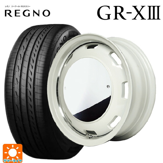 165/55R15 75V ブリヂストン レグノ GR-X3 正規品 # エムアイディー ガルシア シスコムーン WH 15-4.5J 国産車用 サマータイヤホイール4本セット