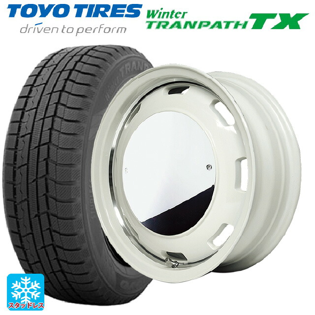 2024年製 165/65R14 79Q トーヨー ウインタートランパス TX # エムアイディー ガルシア シスコムーン WH 14-4.5J 国産車用 スタッドレスタイヤホイール4本セット