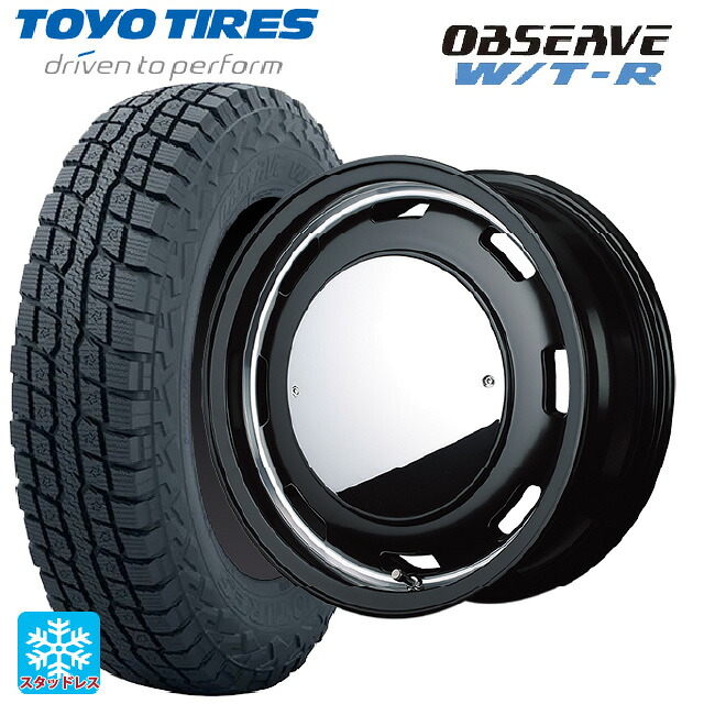 215/65R16 109/107Q トーヨー オブザーブ W/T-R エムアイディー ガルシア シスコムーン SB 16-5.5J 国産車用 スタッドレスタイヤホイール4本セット｜タイヤホイール専門店コニシタイヤ