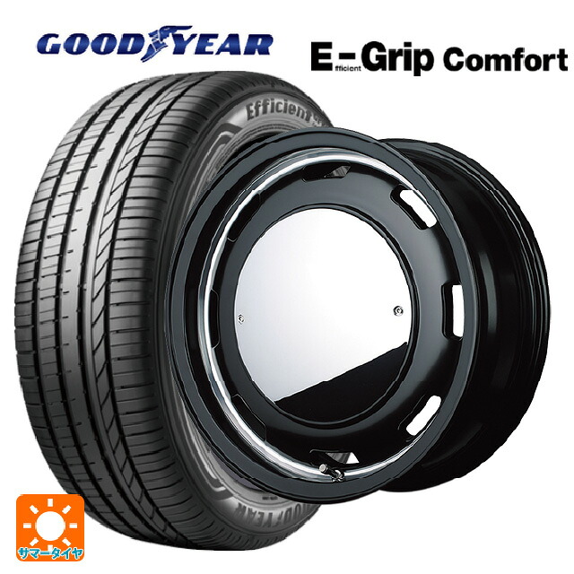 165/55R15 75V グッドイヤー エフィシェントグリップ コンフォート エムアイディー ガルシア シスコムーン SB 15-4.5J 国産車用 サマータイヤホイール4本セット|タイヤホイール専門店コニシタイヤ