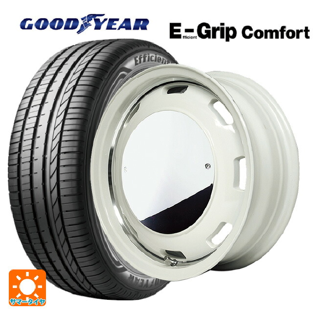 165/50R15 73V グッドイヤー エフィシェントグリップ コンフォート エムアイディー ガルシア シスコムーン WH 15-4.5J 国産車用 サマータイヤホイール4本セット 72,215円