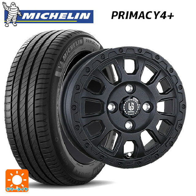 195/50R16 88V XL ミシュラン プライマシー4＋ 正規品 阿部商会 ラ･ストラーダ アベンチュラ WB 16-6J 国産車用 サマータイヤホイール4本セット