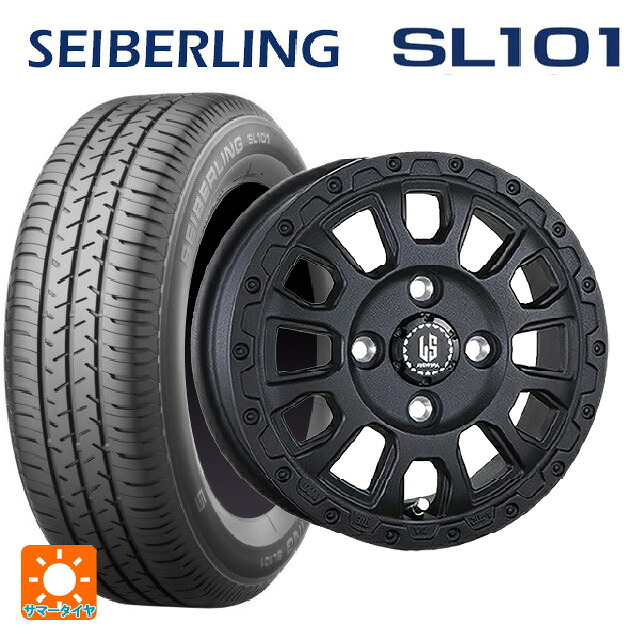165/65R14 79S セイバーリング セイバーリング SL101(ブリヂストン工場生産） 阿部商会 ラ･ストラーダ アベンチュラ WB 14-5J 国産車用 サマータイヤホイール4本セット