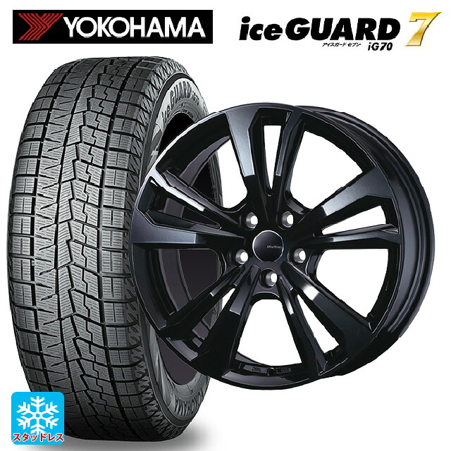 フォルクスワーゲン パサート(CJ系)用 215/55R17 94Q ヨコハマ アイスガード7(IG70) # ティーエーエス スマートライン 365 ブラック 新品スタッドレスタイヤホイール 4本セット｜タイヤホイール専門店コニシタイヤ