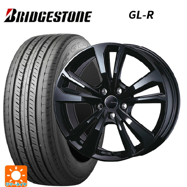 ジープ レネゲード(BU14/BU24)用 215/60R17 109/107R ブリヂストン GL-R 正規品 ティーエーエス スマートライン 365 ブラック 新品サマータイヤホイール 4本セット｜タイヤホイール専門店コニシタイヤ