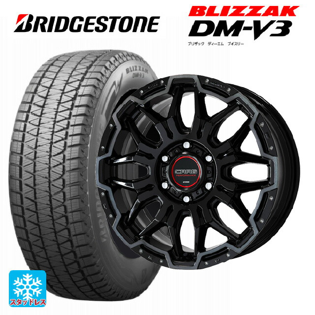レクサス GX(250系)用 2025年製 265/65R18 116Q XL ブリヂストン ブリザック DMV3 正規品 # ワーク クラッグ LCG BPKPM 新品スタッドレスタイヤホイール 4本セット