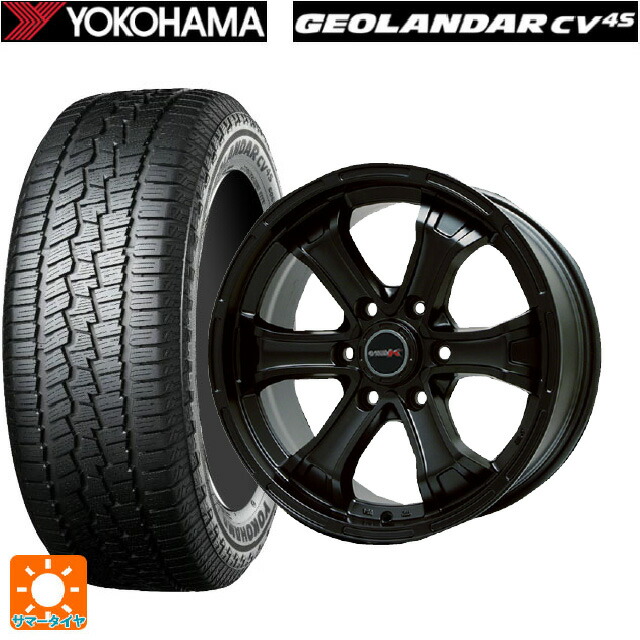 265/60R18 110V ヨコハマ ジオランダー CV G058 正規品 ビックウェイ ビーマッド ケー MB 18-8J 国産車用 サマータイヤホイール4本セット