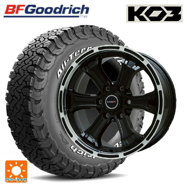トヨタ ランドクルーザー300(300系)用 275/70R18 125/122S BFグッドリッチ オールテレーン TA KO3 ホワイトレター 正規品 ビックウェイ ビーマッド ケー GBK/P 新品サマータイヤホイール 4本セット｜タイヤホイール専門店コニシタイヤ 157,700円