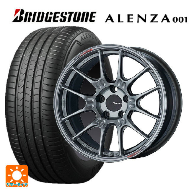 トヨタ アルファード(30系)用 235/50R18 97V ブリヂストン アレンザ001 正規品 エンケイ レーシング GTC02 ハイパーシルバー 新品サマータイヤホイール 4本セット