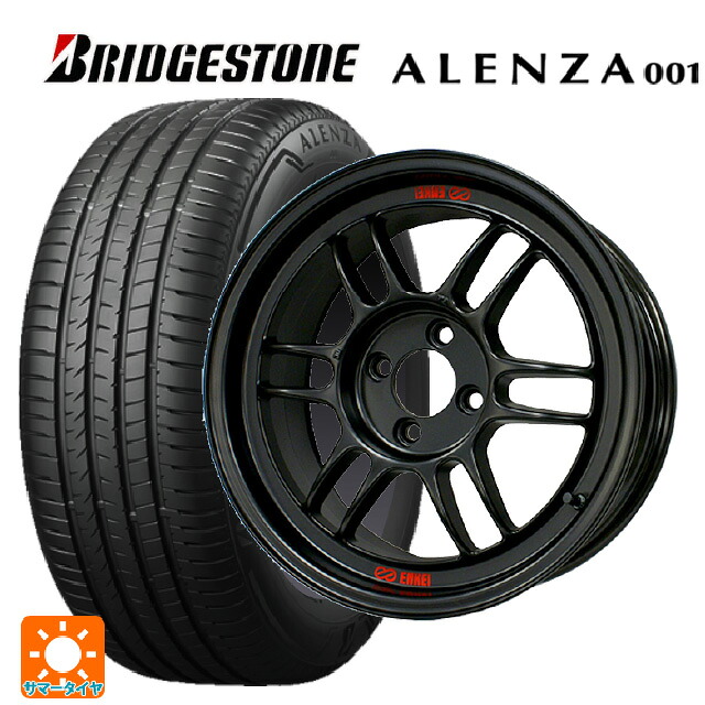 235/60R18 103H ブリヂストン アレンザ001 正規品 エンケイ レーシング RPF1 マットブラック 18-8.5J 国産車用 サマータイヤホイール4本セット