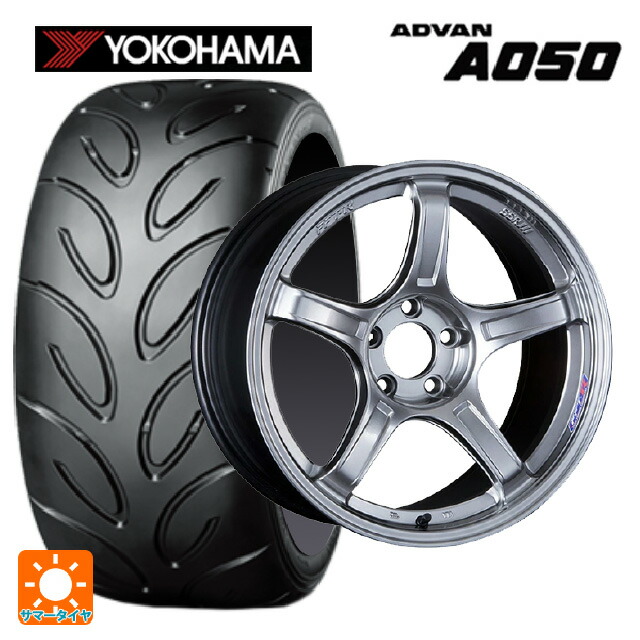 225/40R18 88W ヨコハマ アドバン A050 コンパウンド M 正規品 タナベ SSR GT X03 クロームシルバー 18-7.5J 国産車用 サマータイヤホイール4本セット