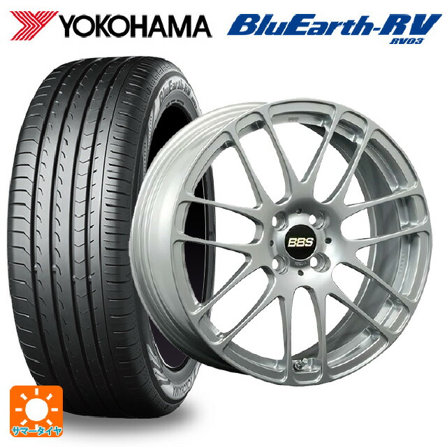 215/60R16 95H ヨコハマ ブルーアース RV03 # BBS RE-L2 DS 16-6.5J 国産車用 サマータイヤホイール4本セット