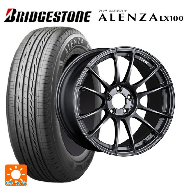 215/50R18 92V ブリヂストン アレンザLX100 正規品 タナベ SSR GT X04 ダークガンメタ 18-7.5J 国産車用 サマータイヤホイール4本セット