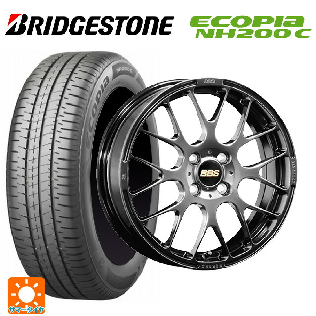 スズキ スイフト(ZC/ZD 13/43/53/83系)用 185/55R16 83V ブリヂストン エコピア NH200C 正規品 BBS RP DB 新品サマータイヤホイール 4本セット