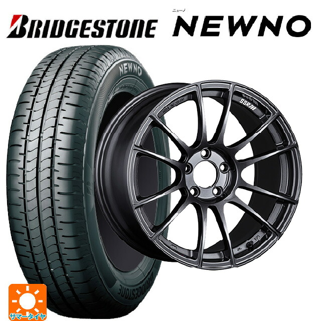 トヨタ カローラ スポーツ(210系)用 2026年製 215/45R17 91W XL ブリヂストン ニューノ 正規品 タナベ SSR GT X04 ダークガンメタ 新品サマータイヤホイール 4本セット｜タイヤホイール専門店コニシタイヤ 128,900円