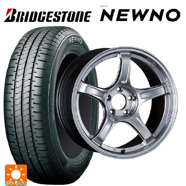 トヨタ ヴォクシー(90系)用 215/45R18 93W XL ブリヂストン ニューノ 正規品 # タナベ SSR GT X03 クロムシルバー 新品サマータイヤホイール 4本セット