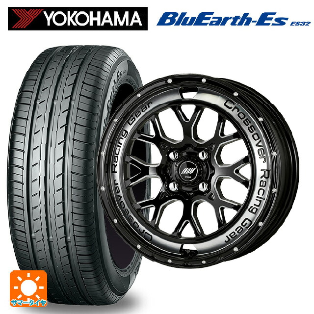 185/70R14 88S ヨコハマ ブルーアースEs ES32 ワーク クラッグ CKV BCC 14-5.5J 国産車用 サマータイヤホイール4本セット