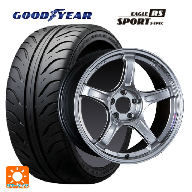 トヨタ GRカローラ(4BA-GZEA14H)用 265/35R18 93W グッドイヤー イーグル RS スポーツ S-スペック タナベ SSR GT X03 クロムシルバー 新品サマータイヤホイール 4本セット